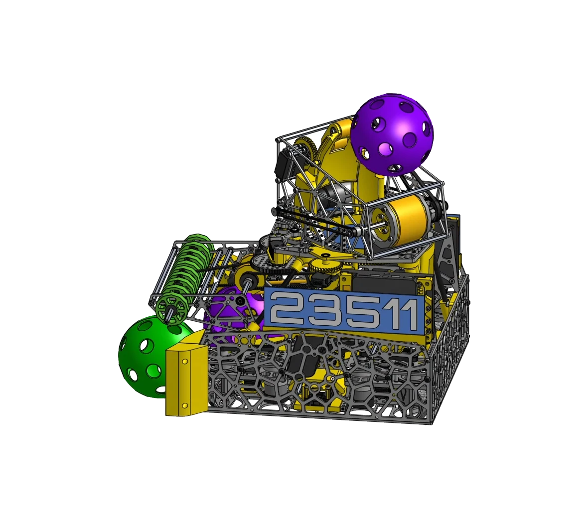 Seattle Solvers robot CAD , drag to rotate